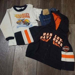 Harley Davidson 3 piece set